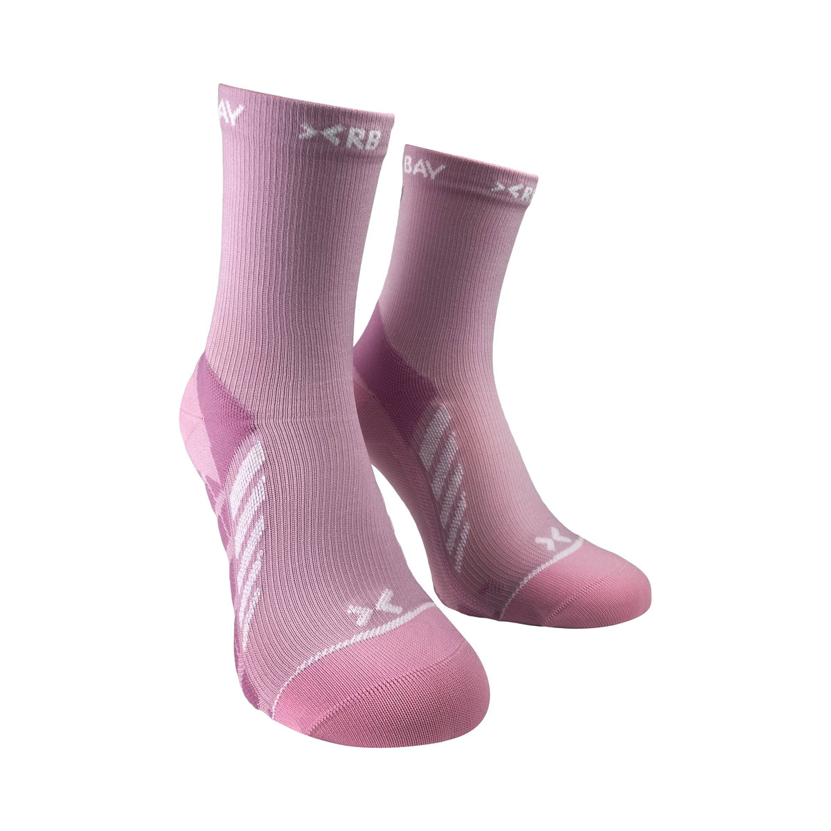 ROYAL BAY Air | Športové ponožky Super High-cut – Púdrová – pohľad spredu